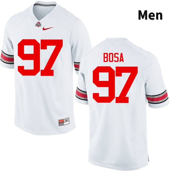 Men's Ohio State Buckeyes #97 Joey Bosa White Game College Stitched Football Jersey 23NA045GF